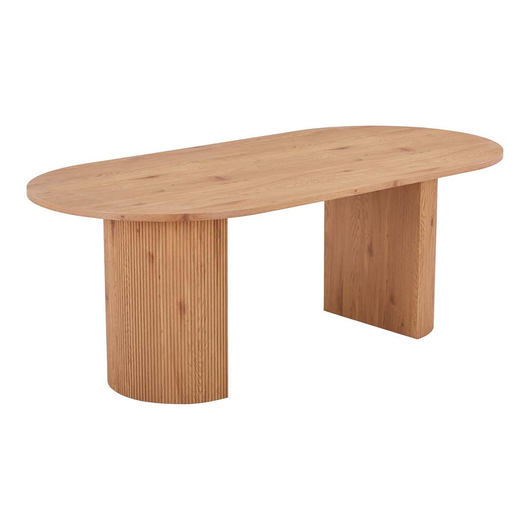 ebuy24 Esstisch Natur 100x75x210 cm