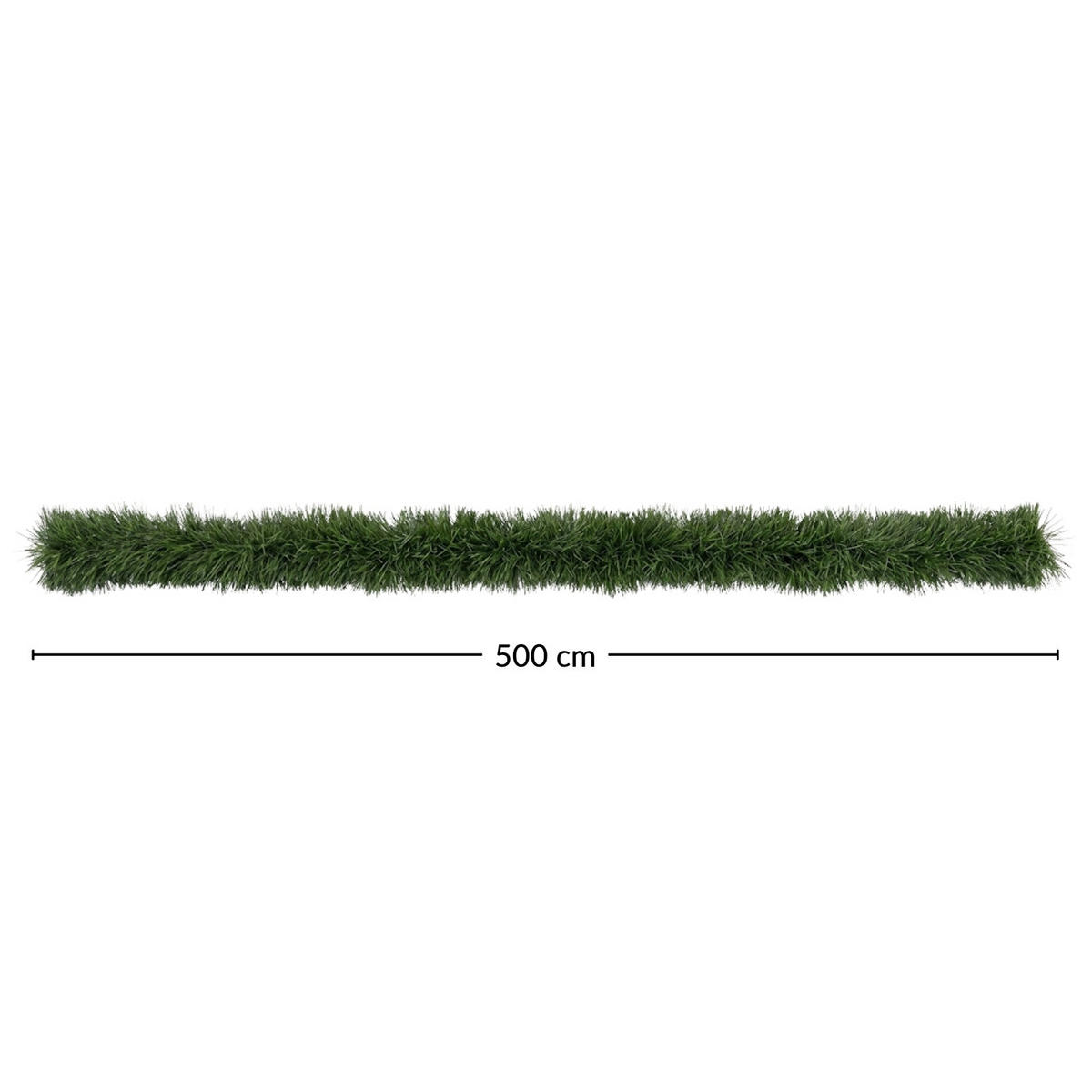 WEIHNACHTSGIRLANDE 6 Schichten Tris 500/20/20 cm - Grün, Glas (20/20/500cm) - Atmosphera Createur d´interieur