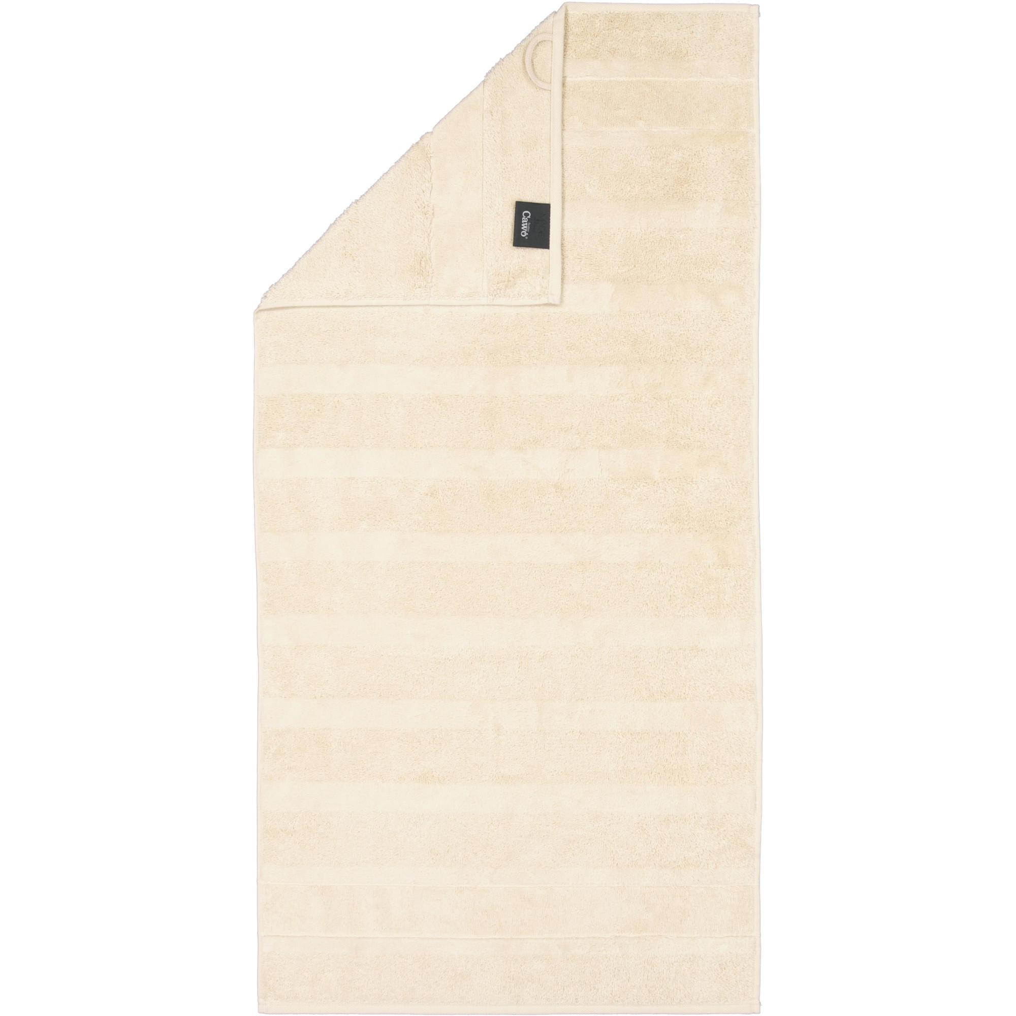 HANDTUCH NOBLESSE2 UNI 1002 BEIGE - 370 - Beige, Textil (50/100cm) - Cawoe