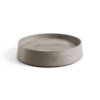 BLUMENTOPFUNTERSETZER Oslo 50/50/10,5 cm Taupe - Taupe, Kunststoff (50/10.5cm) - Ecopots