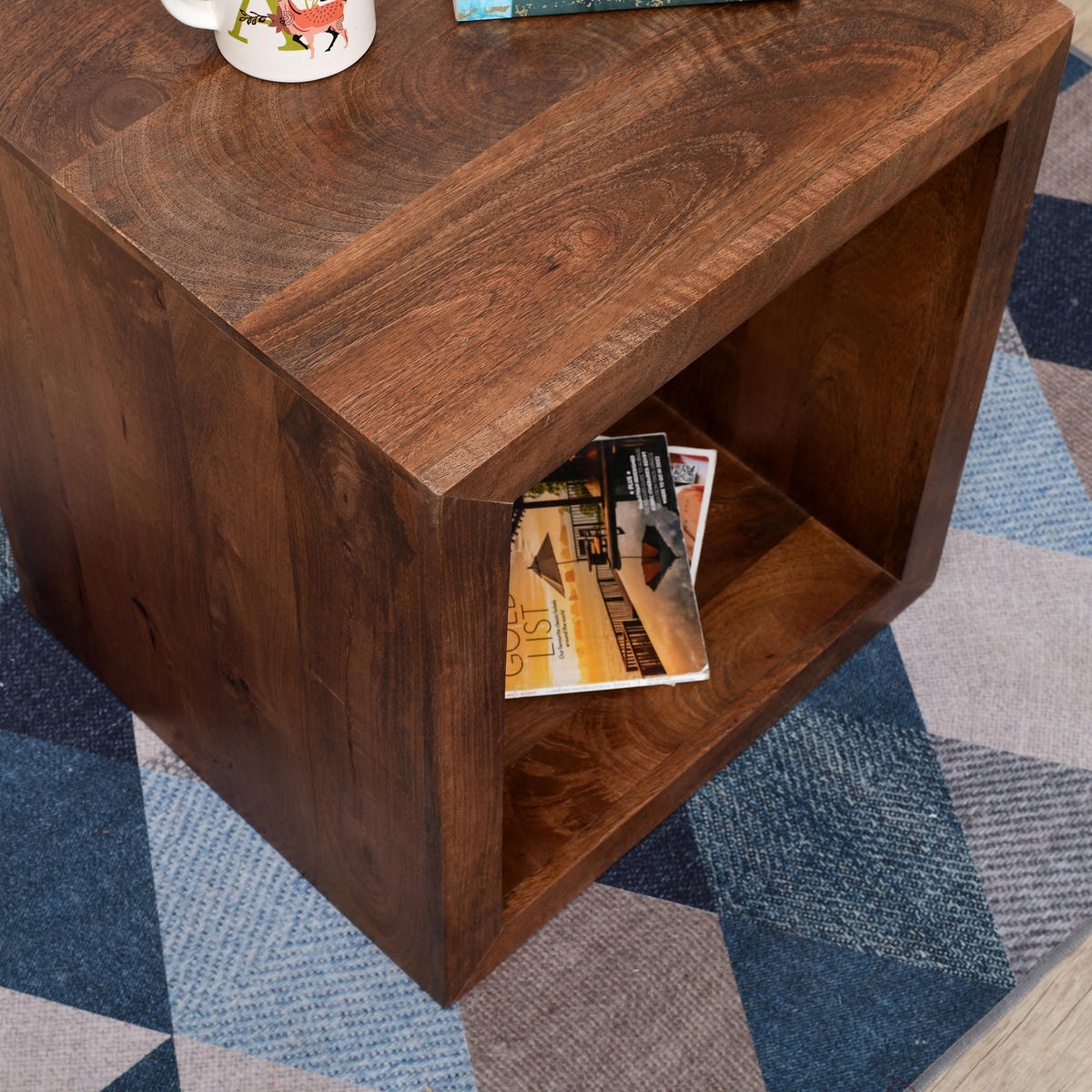 BEISTELLTISCH Braun 50 x 45 x 55 cm - Braun, Holz (45/50/55cm) - Nordlys