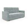 SCHLAFSOFA mit Bettkasten Salamanka, Hellblau - Blau, Textil (85/88/215cm) - Meblito
