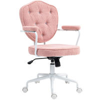 BÜROSTUHL höhenverstellbar mit Wippfunktion Pink - Pink, Kunststoff (61.5/101/63cm) - Meubliv