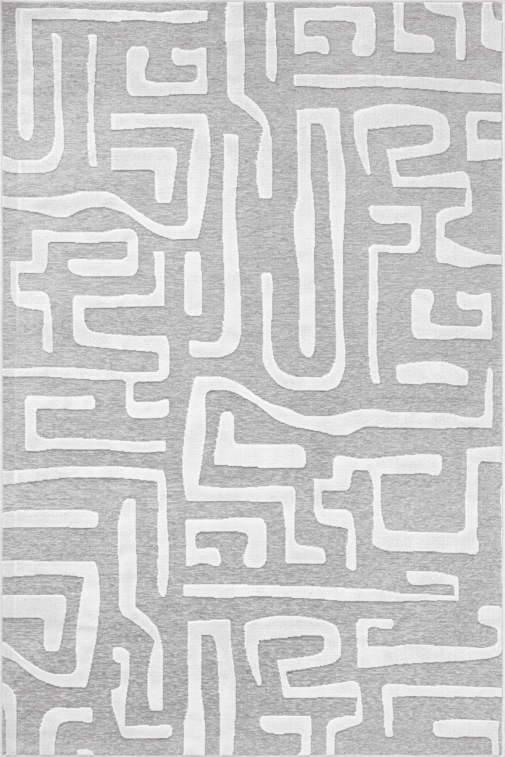 IN & OUTDOOR TEPPICH 266/380 cm GARDEN Grau - Grau, Textil (266/380cm) - Nazar Rugs