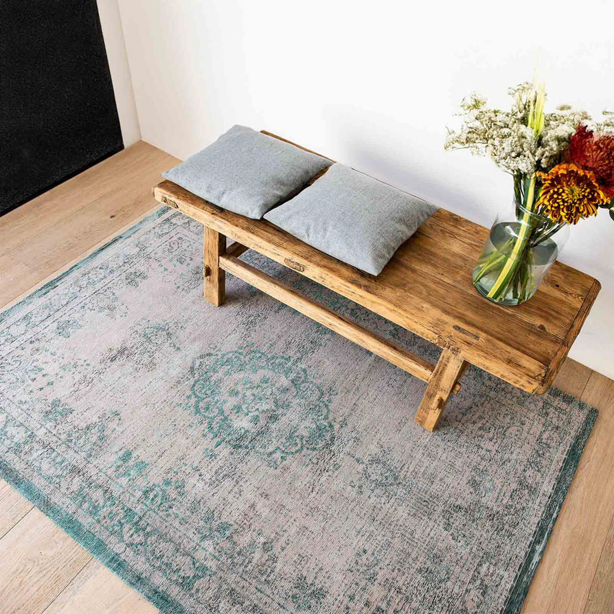 TEPPICH Jade Oyster Fading World 170/240 cm - Grau, Textil (170/240cm) - Louis De Poortere