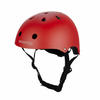 FAHRRADHELM für Kinder 3-7 Jahre, Rot - Rot, Kunststoff (21/24cm) - Banwood