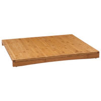 SCHNEIDEBRETT , Bambus, Beige, 52 x 58 cm - Beige, Holz (52/58cm) - 5five Simply Smart