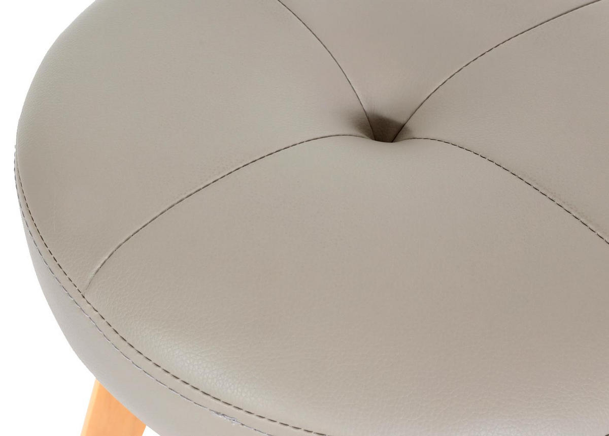 BARHOCKER taupe 2er-Set - Taupe, Holz (45/67/45cm) - MCW