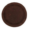 BADEMATTE 80 cm rund, 100% Baumwolle, wendbar - Braun, Textil (80/80cm) - Homescapes