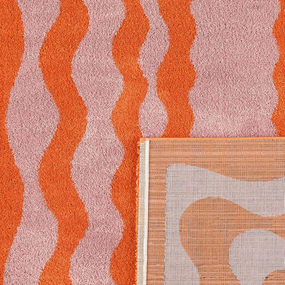 TEPPICH vintage orange Groovy 160x230 cm - Orange, Textil (160/230cm) - Nazar Rugs