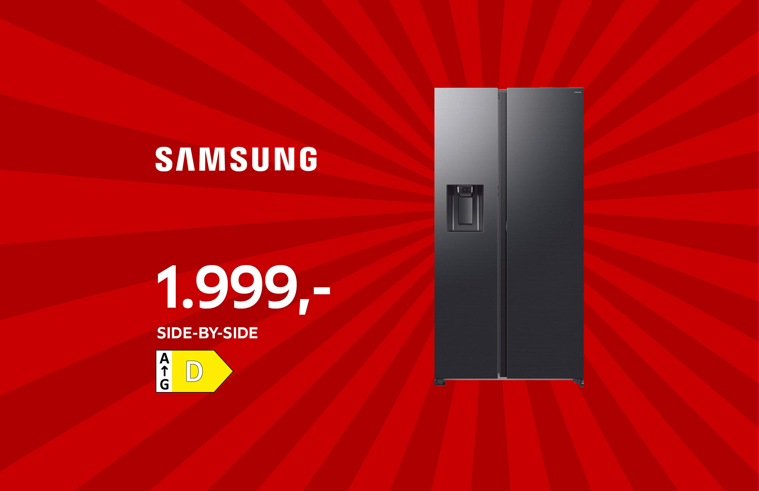 Samsung Side-By-Side 1.999,- EEF: D