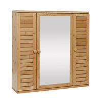 SPIEGELSCHRANK Braun - Braun, Glas (60/60/15cm) - MCW