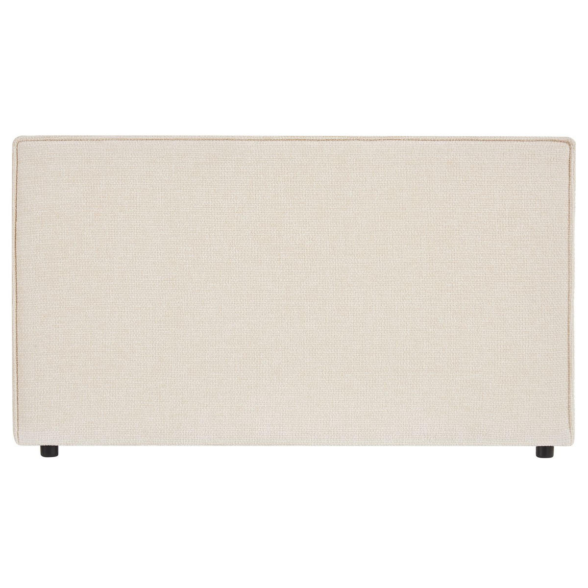 KOPFTEIL LORETTE 120X190 CM - Weiß, Textil (121/69/6cm) - IDIMEX