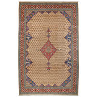 TEPPICH Ekbatan Beige 334/213 cm Schurwolle - Beige, Textil (213/334cm) - Looma