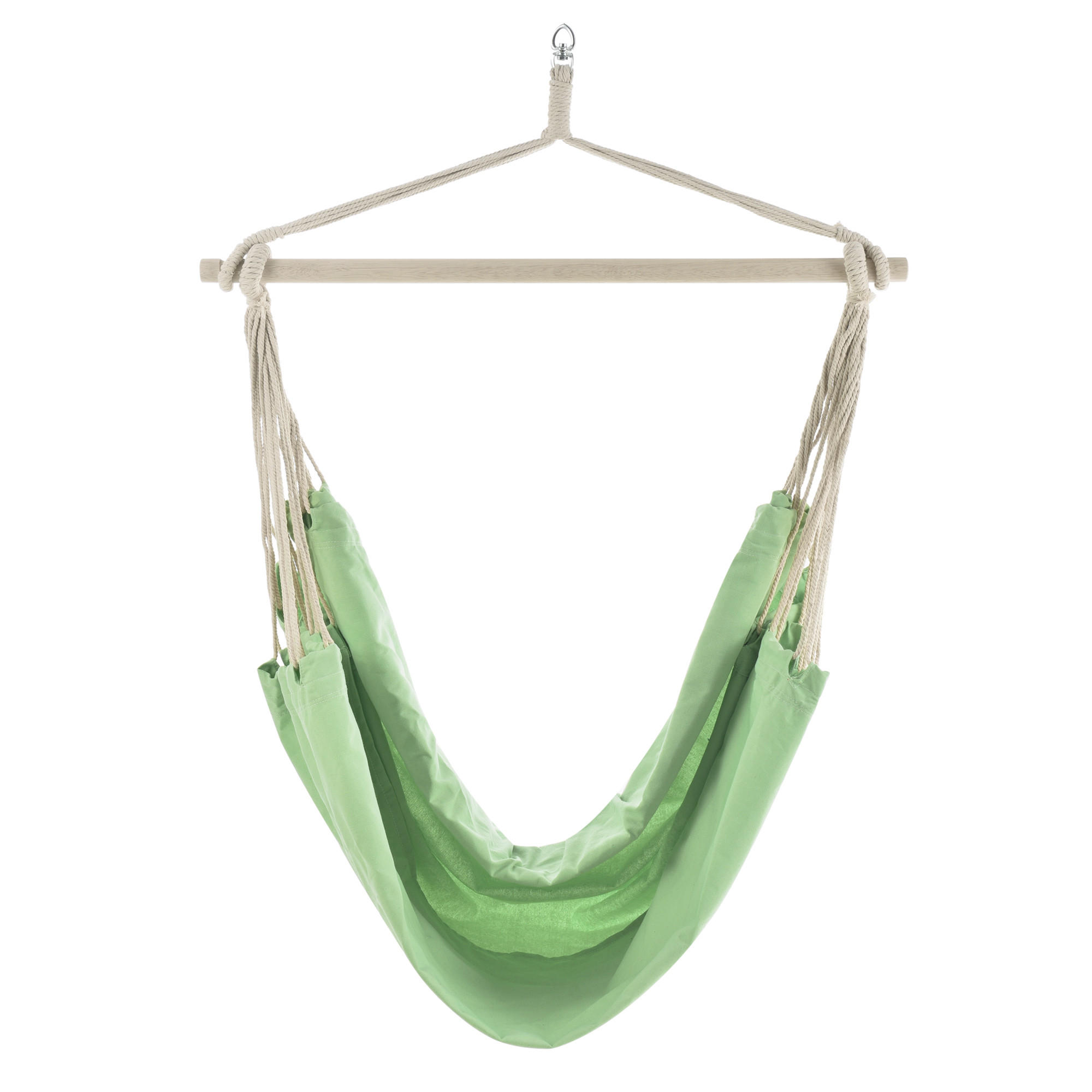 Thumbnail - casa.pro Hängesessel, Pastellgrün, Textil, 180x115x125 cm, Gartenmöbel, Hängesessel