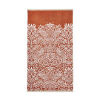 BADETUCH Strawberry Thief 70/125 cm - Rot, Textil (125/70cm) - Graham & Brown