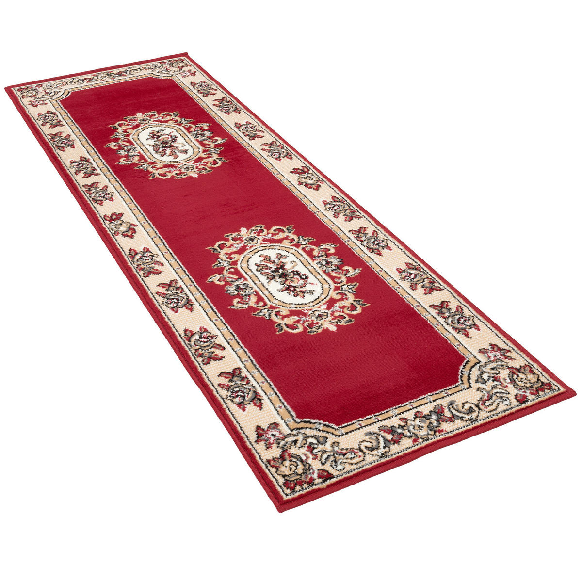 ORIENT VELOURS TEPPICH LÄUFER TRENDLINE - Rot, Textil (70/230cm) - Pergamon