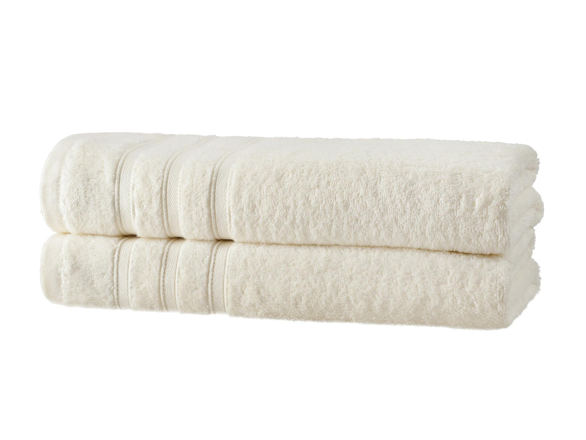 DUSCHTÜCHER 70x140 cm 450g/m2 im 2er Set, Duschtuch Natur - Naturfarben, Textil (70/140cm) - Carpe Sonno