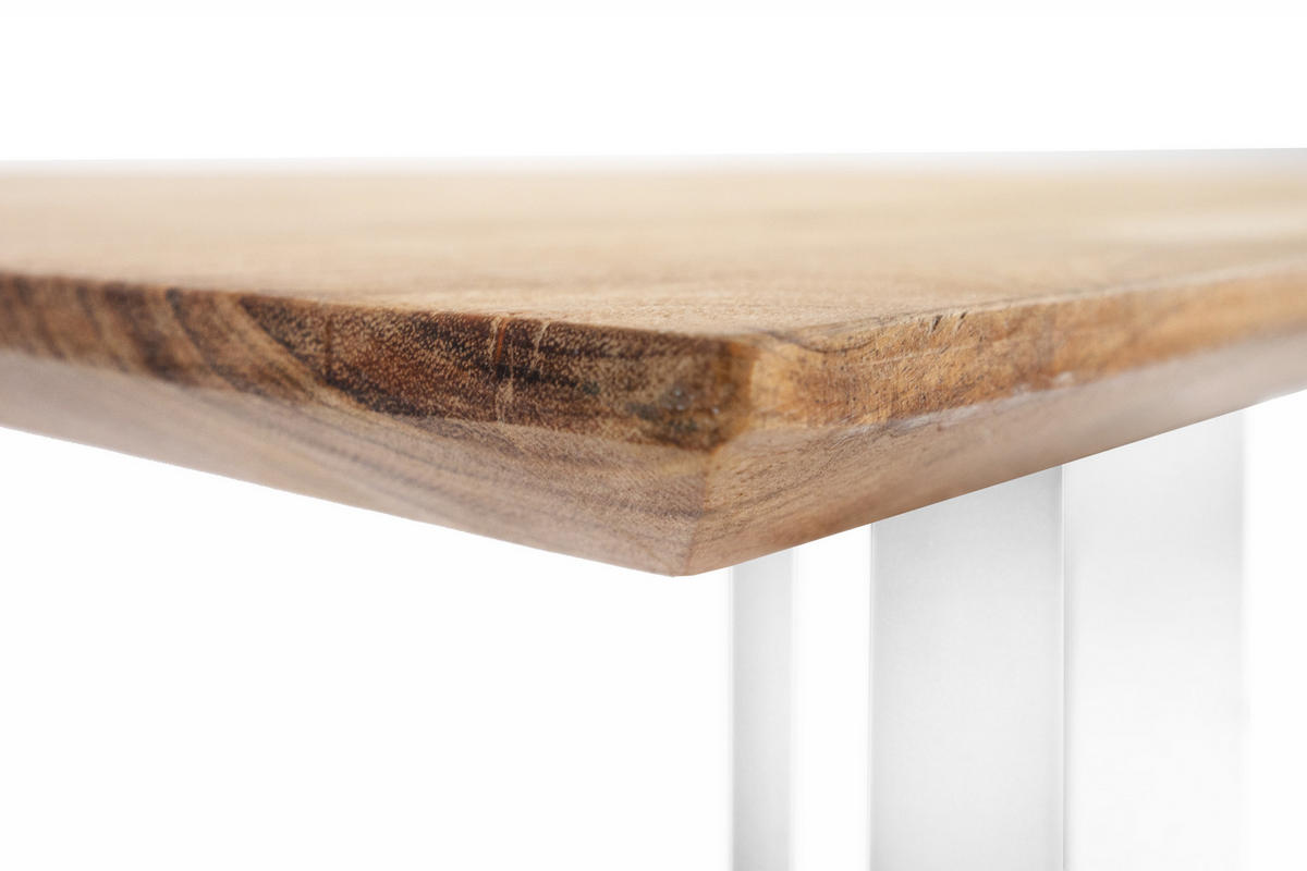ESSTISCH DEAN - Eichefarben/Beige, Holz (80/140/77cm) - SAM