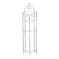 RANKGITTER Knut 52,5x23x200cm Metall Bronze Rankhilfe - Bronzefarben, Metall (52.5/200/23cm) - DELUKE