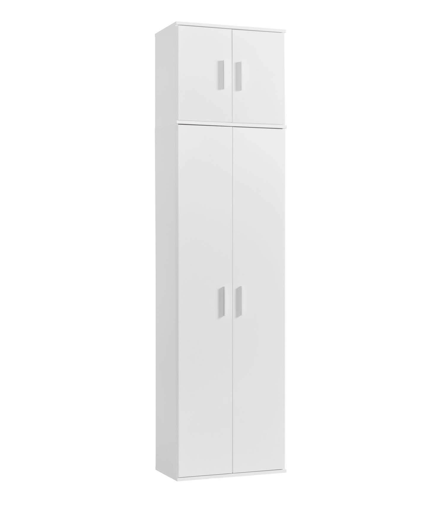Mokebo Mehrzweckschrank Weiß 60x230x34 cm