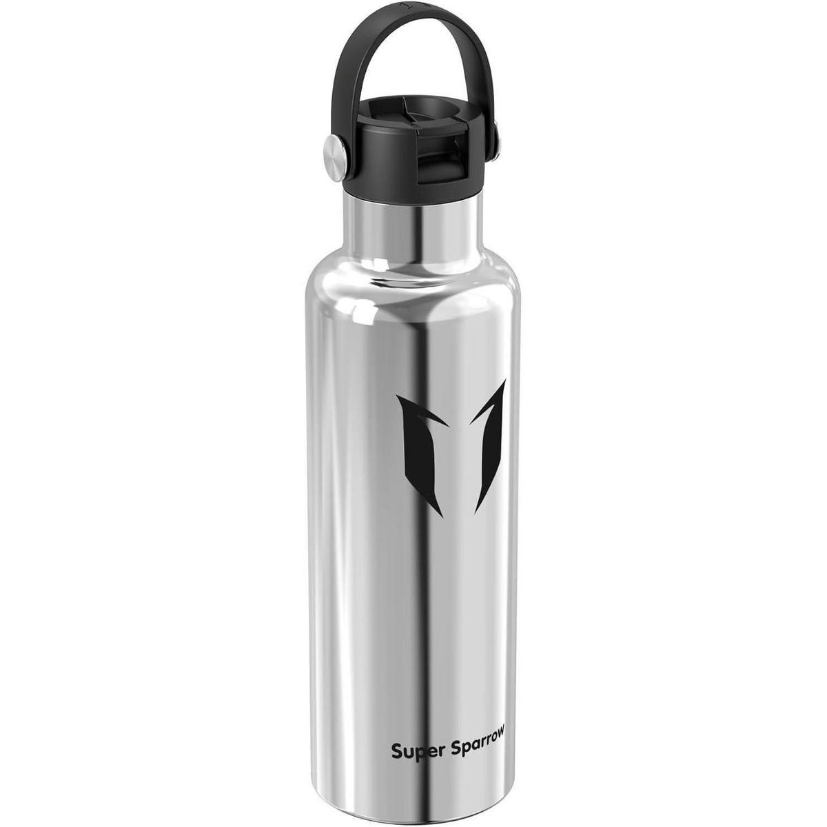 TRINKFLASCHE Edelstahl 750 ml - Silberfarben, Metall (7.5/7.5cm)