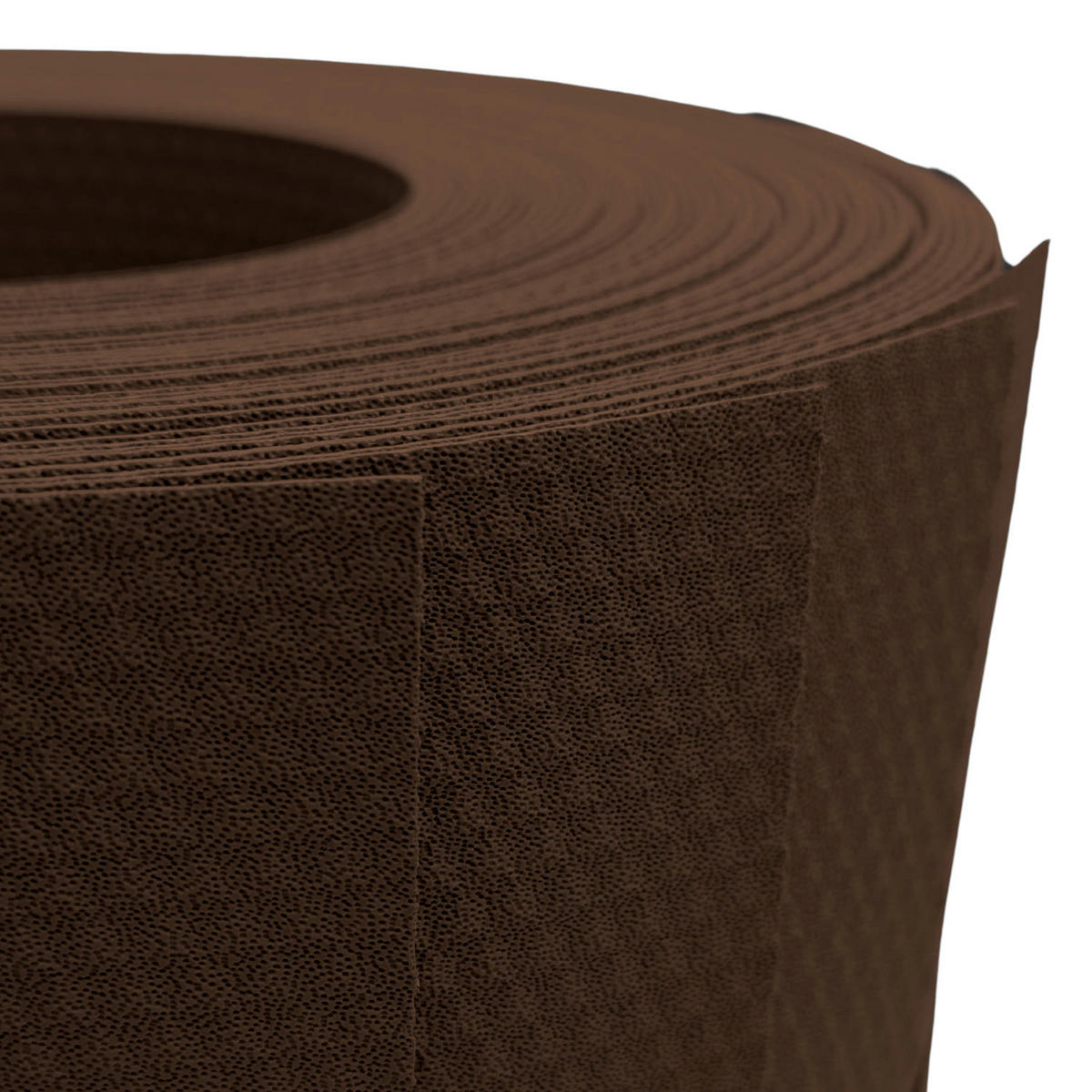 SICHTSCHUTZSTREIFEN Delux-P Einzelstreifen Wabenstruktur Braun 10x 2,55m - Braun, Kunststoff (255/19cm) - ZAUN|ZU