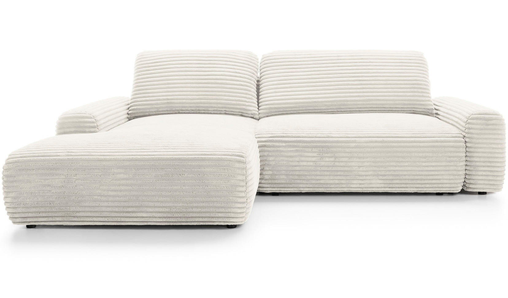 Emporius Ecksofa Creme 264x162 cm