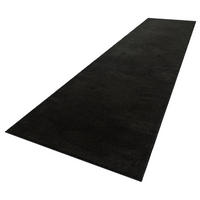 FLACHWEBETEPPICH Schwarz 60 x 100 cm - Schwarz, Kunststoff (60/100cm) - TT Home