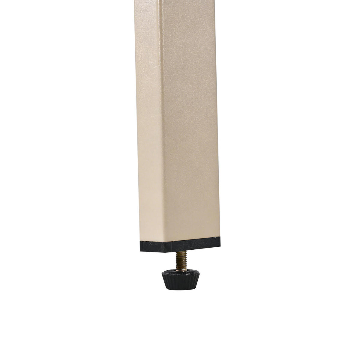 GARTEN-ESSGRUPPE 171/35/81 cm eige/Natur aus Akazienholz mit Servierwagen für 6-7 Personen - Beige, Metall - OKWISH
