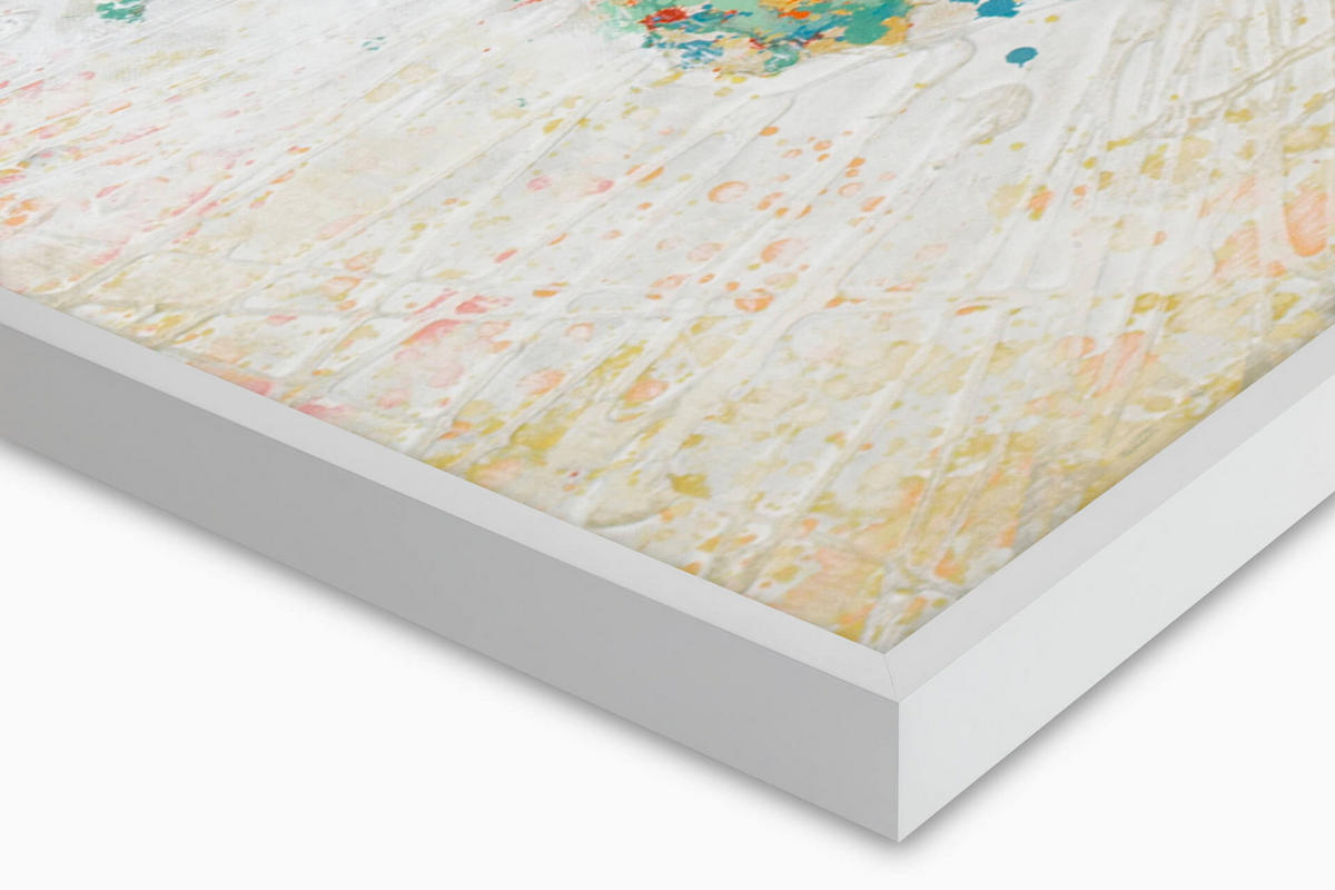 RUČNĚ MALOVANÝ AKRYLOVÝ OBRAZ, 140/70 CM - různobarevná, dřevo/textil (140/70cm) - KUNSTLOFT