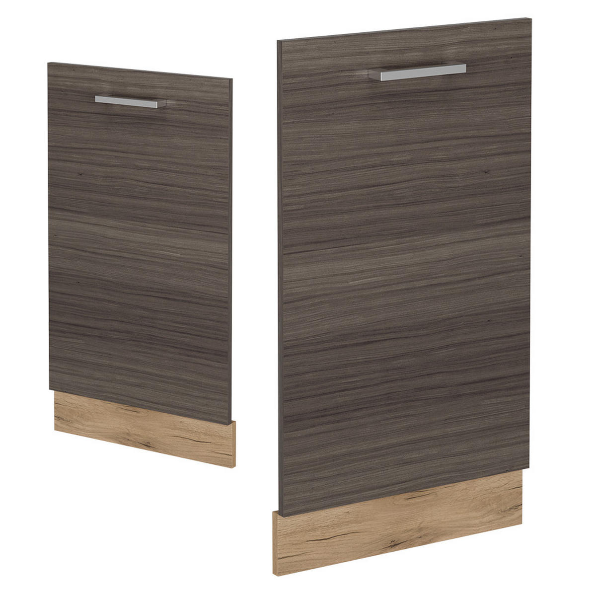 GESCHIRRSPÜLBLENDE R-Line Edelgrau 45 cm , AP Anthrazit - Honigeiche/Eiche Wotan, Holzwerkstoff (45/81.8/1.6cm) - Vicco