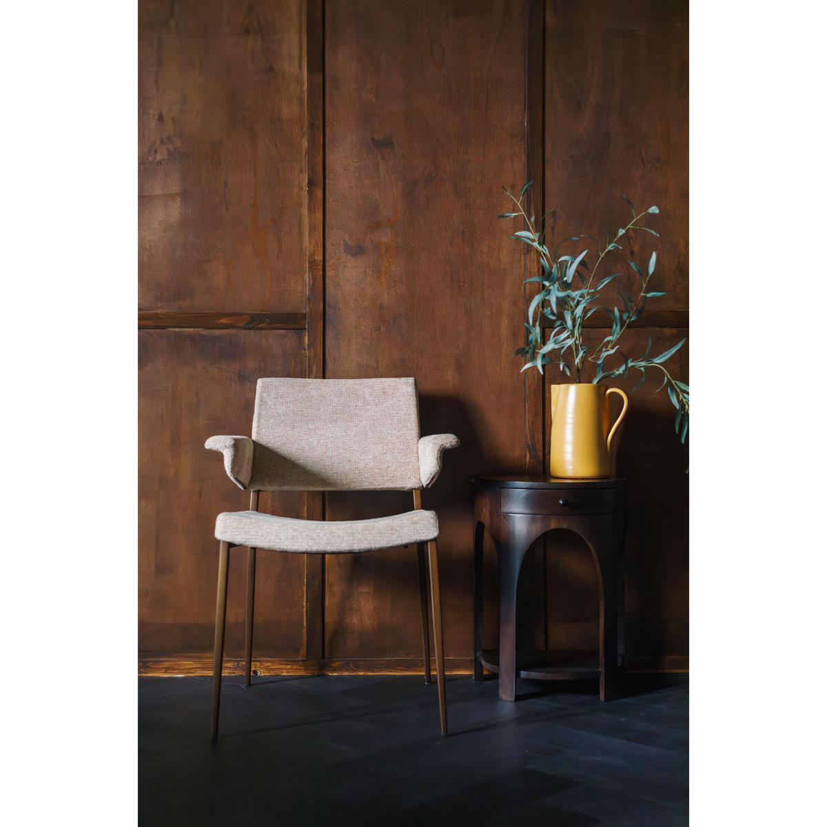 BEISTELLTISCH Belvedere - Braun, Holz (30/40/55cm) - Dutchbone