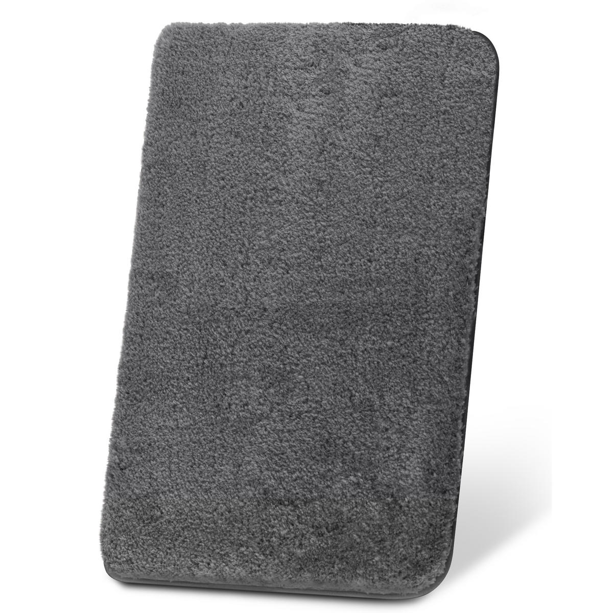 VORLEGER MATTE BeauMare FL 50/80cm Anthrazit - Anthrazit, Textil (50/80cm) - Beautissu 