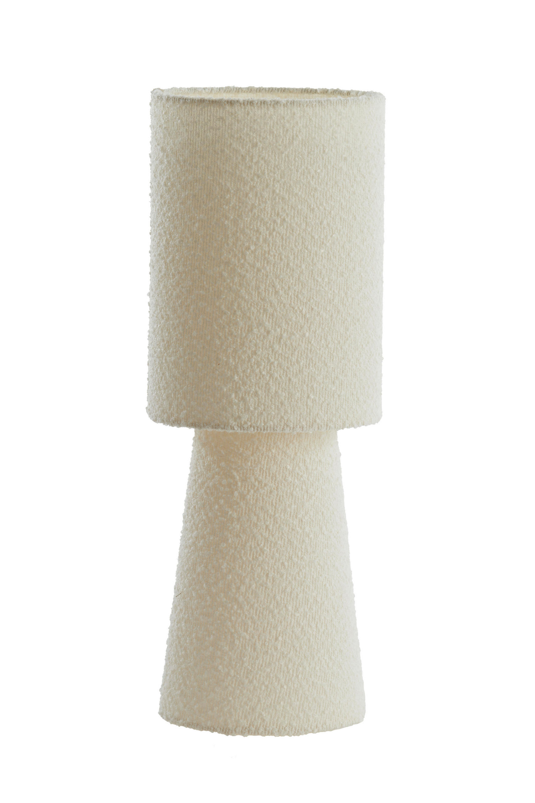 TISCHLAMPE Mikkel Weiß Ø20/58 cm - Weiß, Textil (20/20/57.5cm) - Light & Living