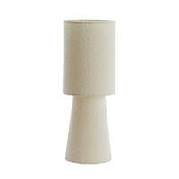 TISCHLAMPE Mikkel Weiß Ø20/58 cm - Weiß, Textil (20/20/57.5cm) - Light & Living