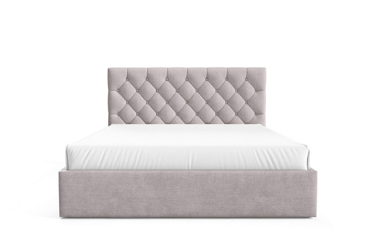 POLSTERBETT BEZA IV - Creme - Creme, Holz/Textil (140/200cm) - AN-Moebel 4u