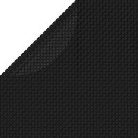 POOLABDECKUNG Schwarz 488 cm PE - Schwarz, Textil (488/488cm) - furnicato