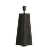 LAMPENFUSS Navelli Schwarz 15/15/40 cm - Schwarz, Holz (15/15/40cm) - Light & Living