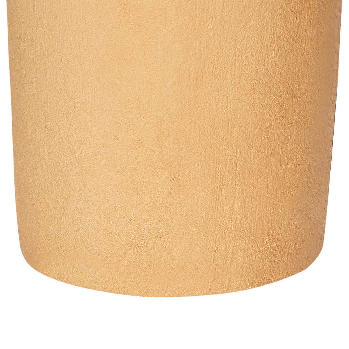 DEKOVASE Terrakotta orange Muar - Orange, Stein (60cm) - Beliani