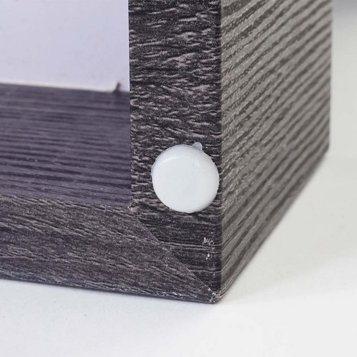 COUCHTISCH rechteck Eiche Schwarzbraun Dekor - Mooreichefarben, Holzwerkstoff (60/110/40cm) - MCW