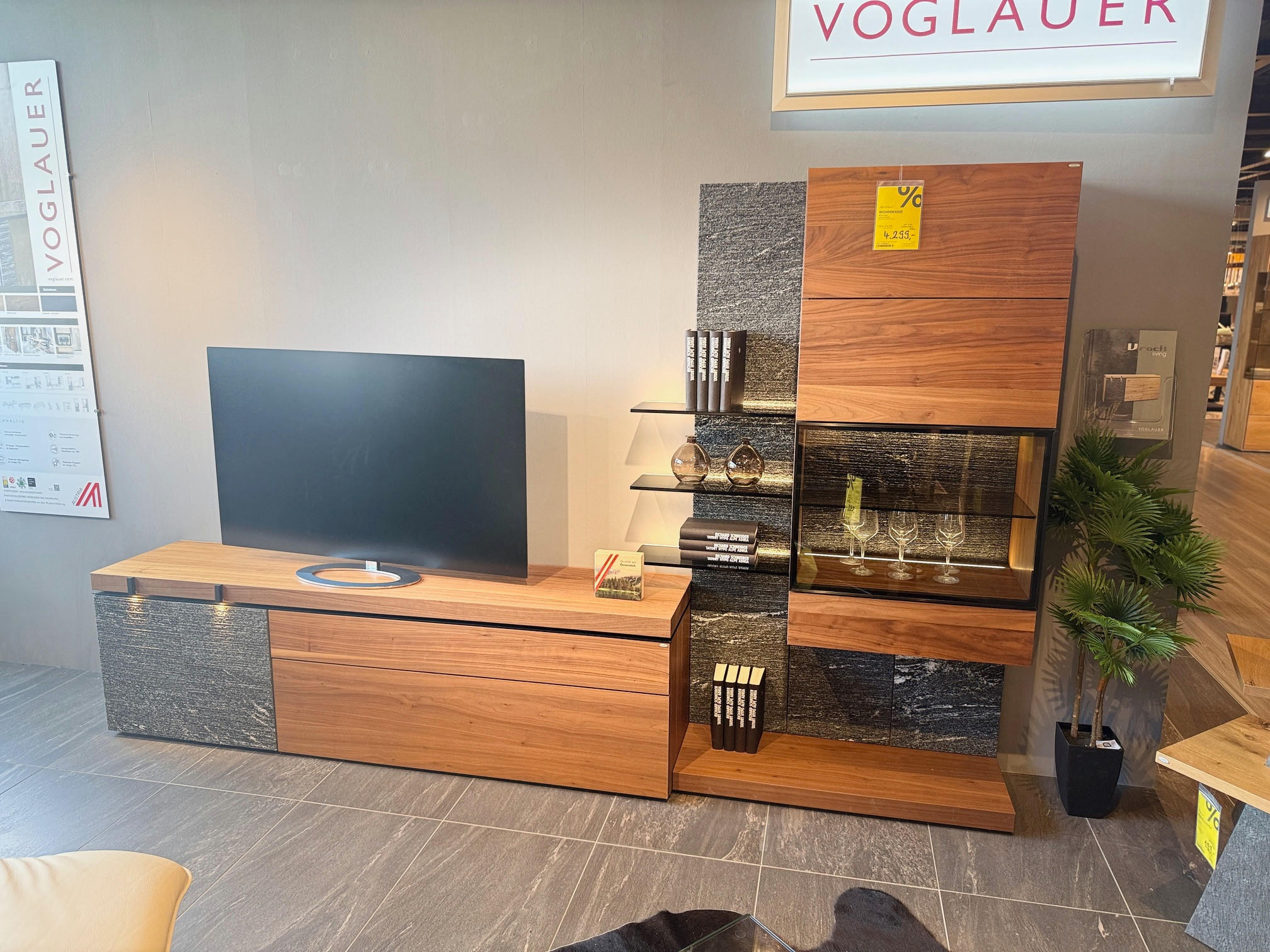 Wohnwand VRock Living - Voglauer