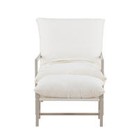 LOUNGESESSEL - Beige, Metall (67/68/128cm) - home24