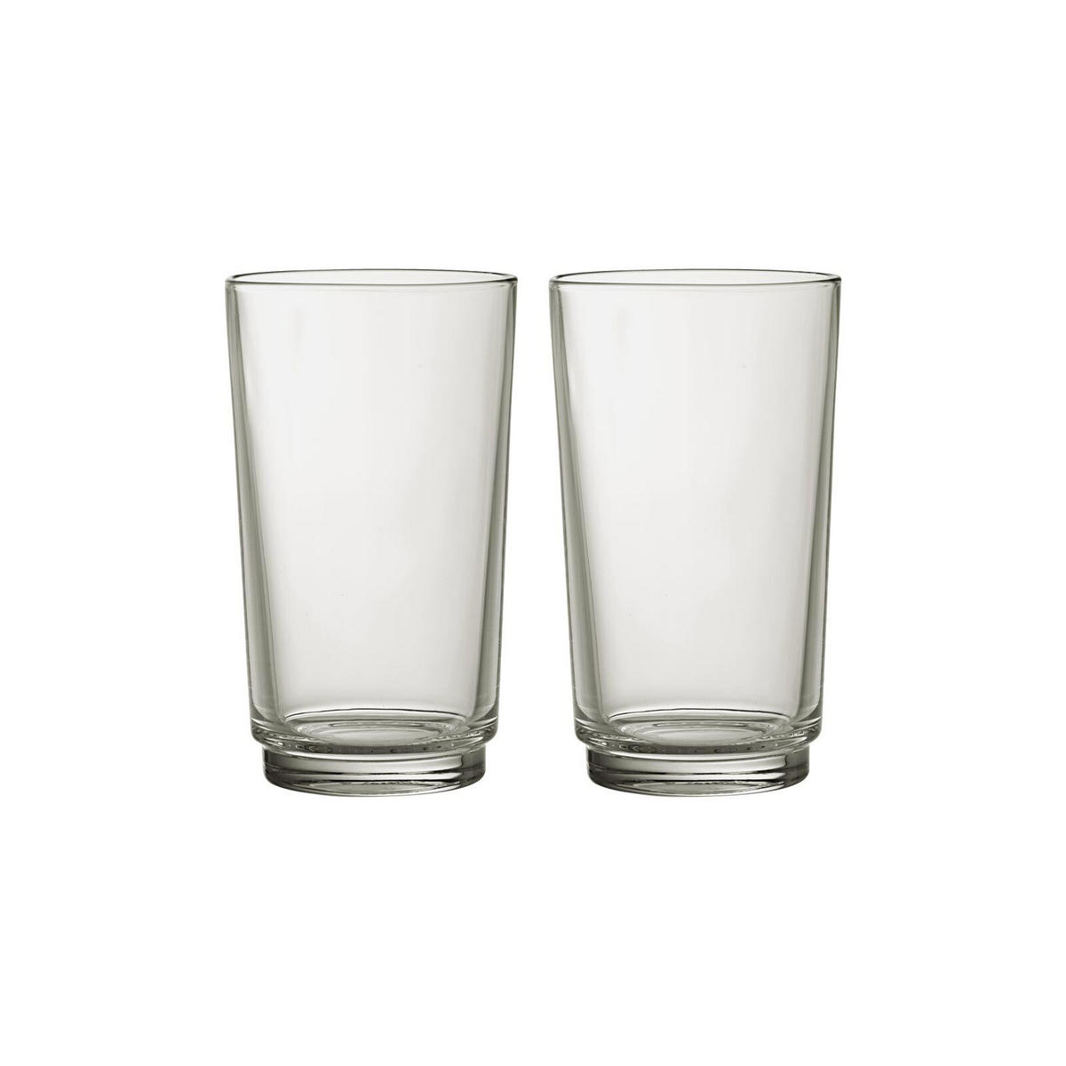 LONGDRINKBECHER It's My Match hellgrün 410 ml 2er Set - Hellgrün, Glas (0.41L) - like.Villeroy & Boch