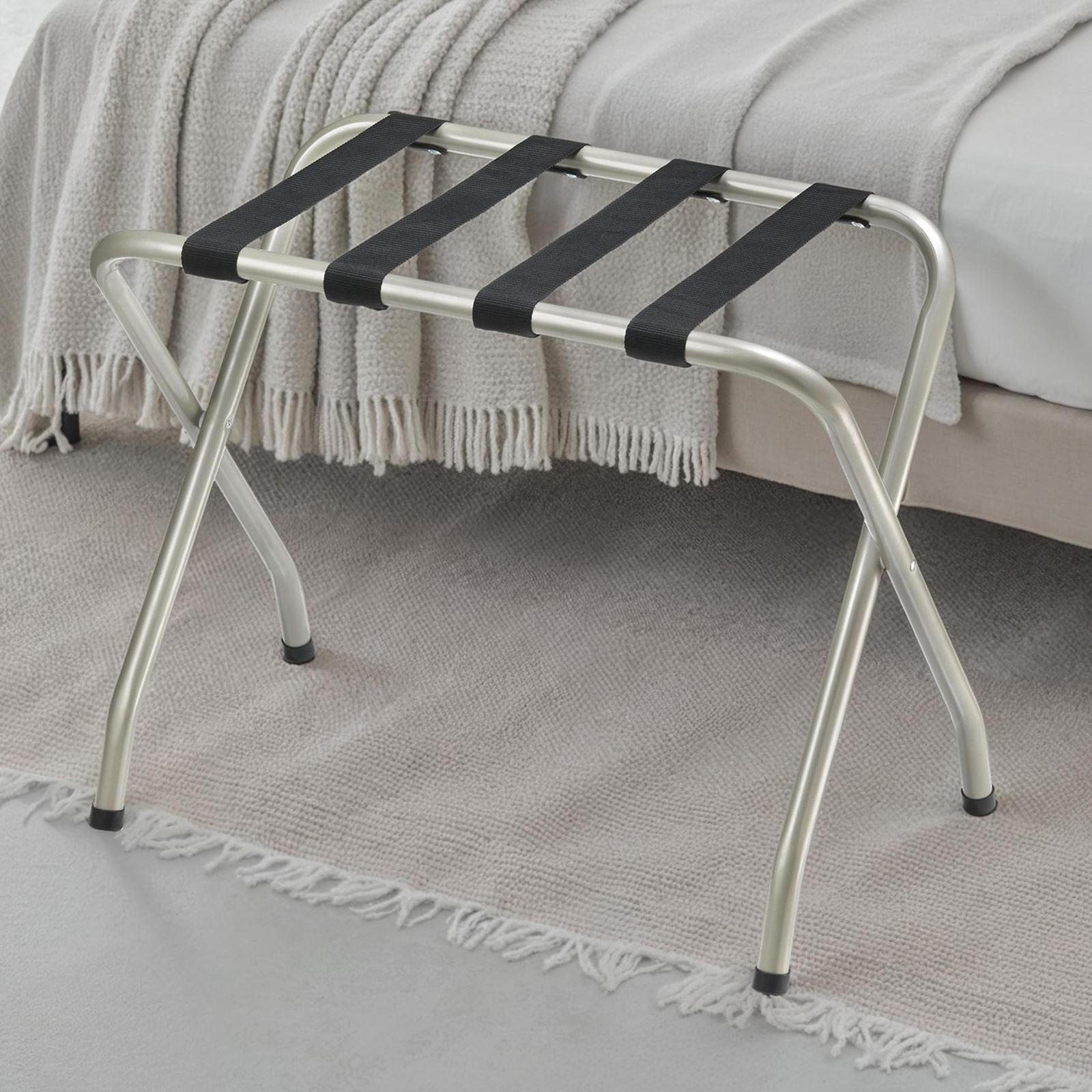 KOFFERSTÄNDER LUGGAGE - Champagner, Metall (67/54/40cm) - CARO-Möbel