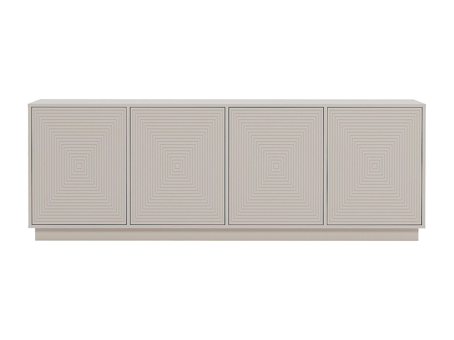 SIDEBOARD - 199.8 cm x 43 cm - holz - beige Mezulia - Beige, Holz (199.8/71/43cm) - Vente-Unique