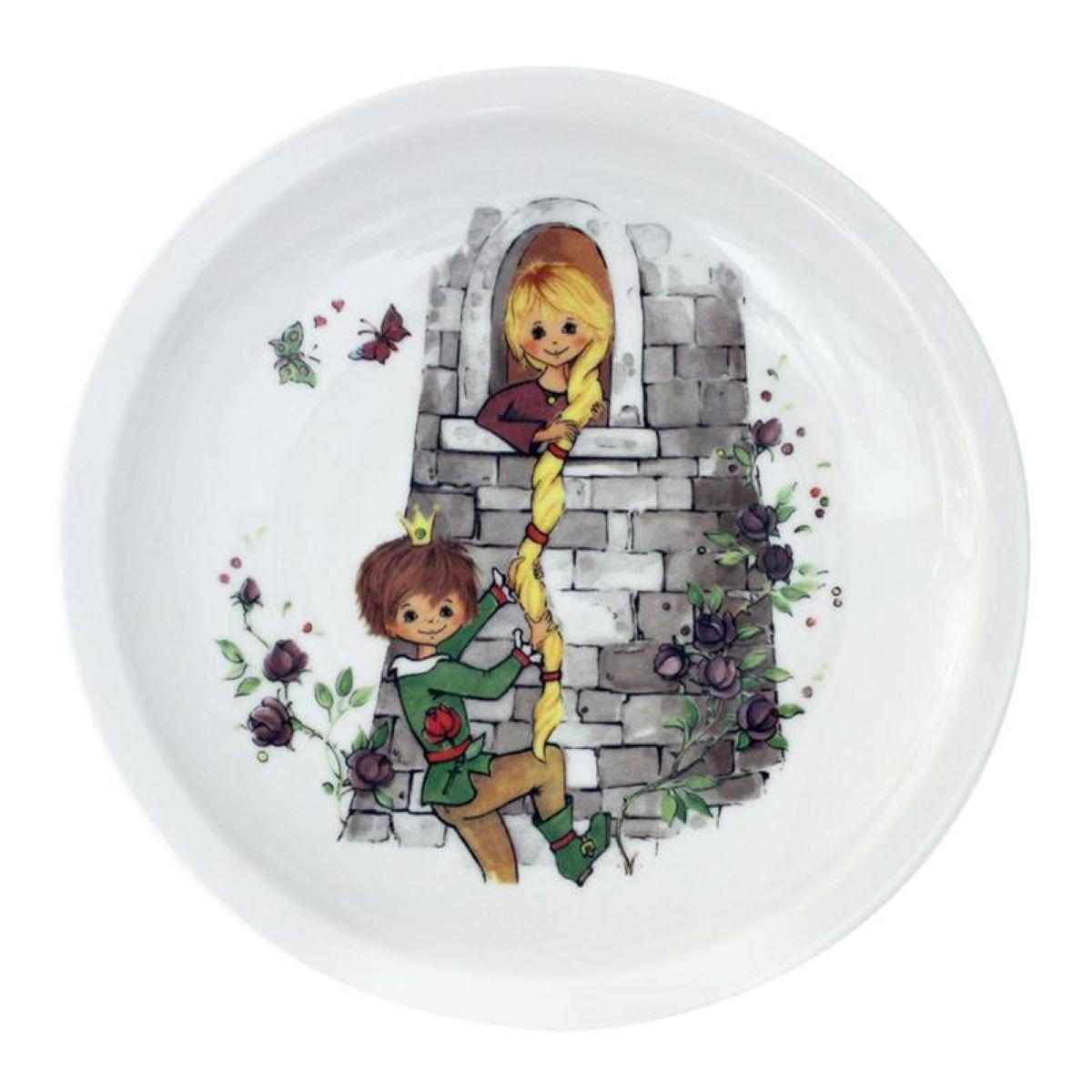 TELLER flach 20 cm Rapunzel - Multicolor, Keramik (20/2.8/20cm) - Eschenbach
