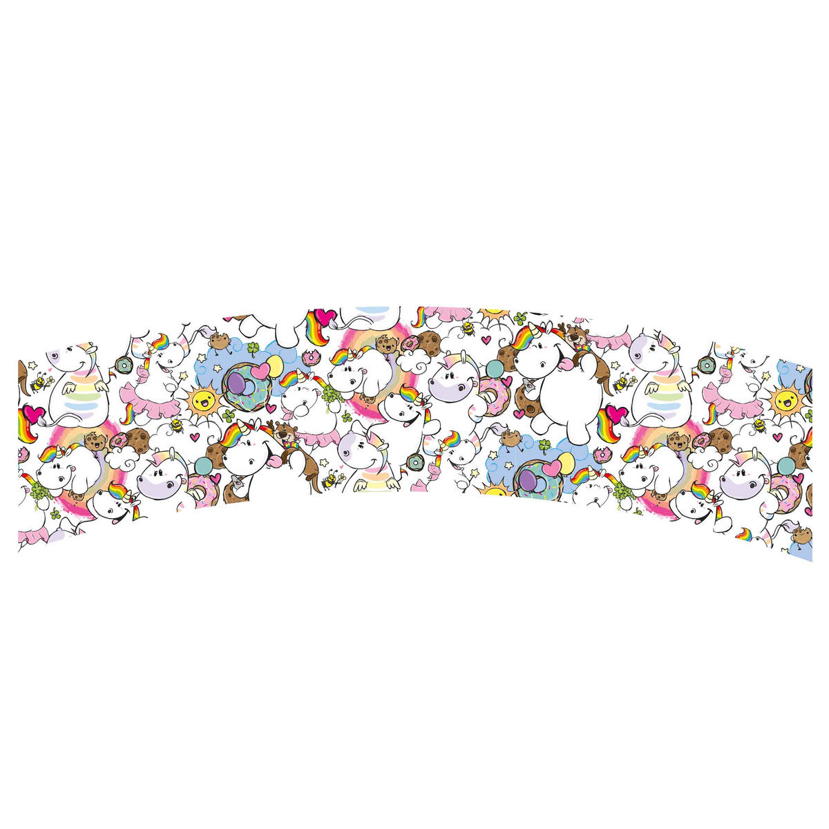 MÜSLISCHALE Pummel und Friends Weiß 400 ml - Multicolor, Keramik (13.5cm) - United Labels