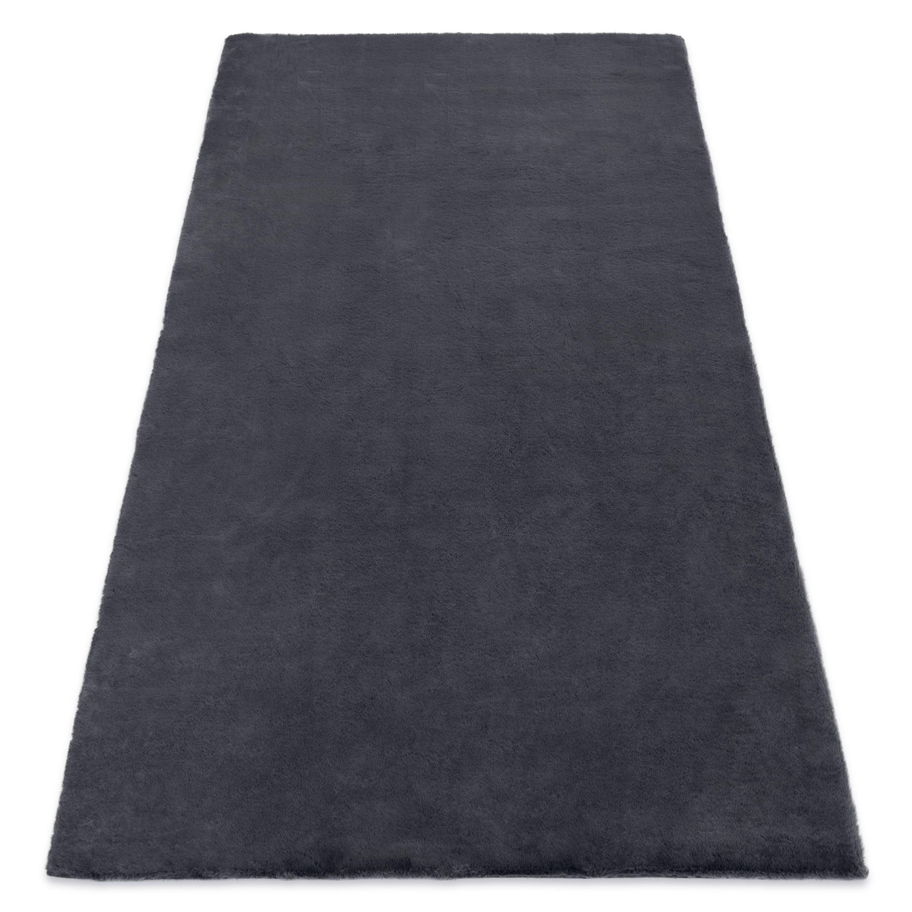 rugsX Teppich Anthrazit 120x170 cm