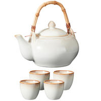 TEESERVICE keramisch Grau 1 l - Grau, Keramik (19/19cm) - Excellent Houseware